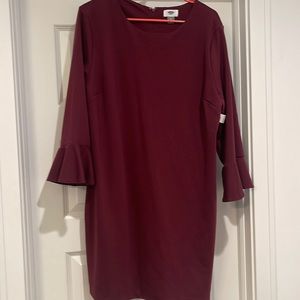 Burgundy Old Navy dress. New with tags size XL.
